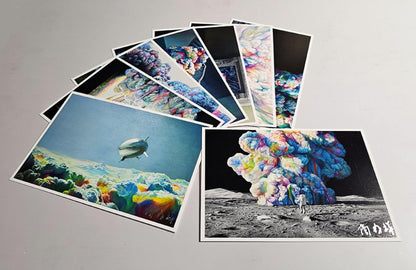 Journey in the Clouds Series Art Postcard