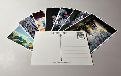 Journey in the Clouds Series Art Postcard